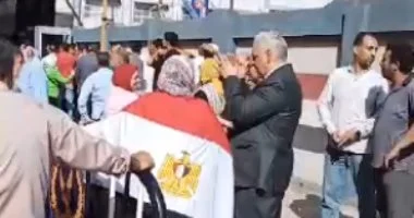 إقبال سكان البحيرة على لجان الانتخابات للإدلاء بأصواتهم في فيديو.