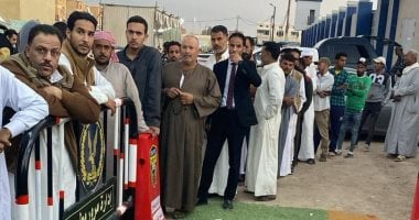 إقبال كبير على لجان مطروح ومساعدة لكبار السن في انتخابات النواب.