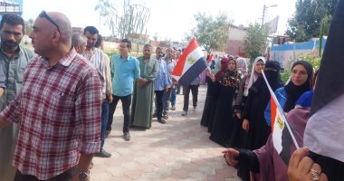 إقبال كبير من الرجال والسيدات بمختلف الأعمار على الانتخابات بالشرقية
