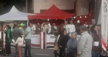 إقبال كبير للناخبين على لجان انتخابات مجلس النواب بدائرة العجوزة