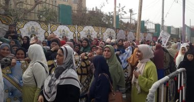 إقبال نسائي مرتفع على لجان انتخابات النواب في بني سويف