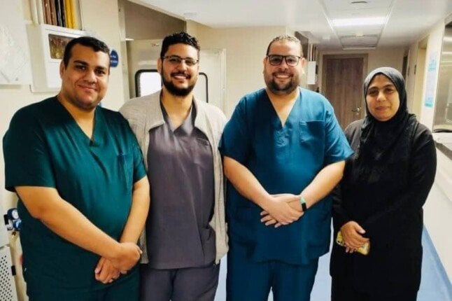 إنقاذ طفل ابتلع مسمار 4 سم ببورسعيد