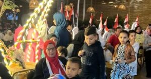 احتفالات وألعاب نارية تغمر ميادين الدقهلية لافتتاح المتحف الكبير فيديو