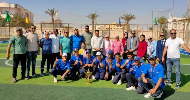 اختتام دوري الأنشطة الرياضية لتلاميذ مدارس المحافظات الحدودية في جنوب سيناء