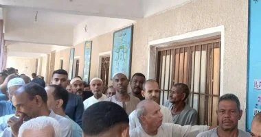 ازدحام أمام لجان انتخابات مجلس النواب في قنا - شاهد الفيديو