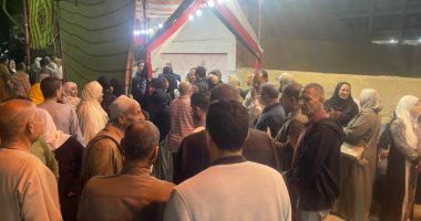 ازدحام كبير بلجان شبين القناطر بالقليوبية في الساعات الأخيرة مصحوبًا بالصور