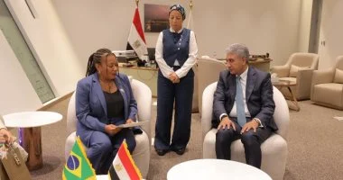 وزير السياحة يستقبل ممثلة الرئيس البرازيلى وزيرة الثقافة البرازيلية