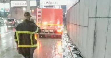 استمرار حالة الطوارئ للتعامل مع أمطار نوة المكنسة في الإسكندرية