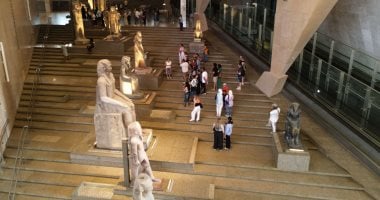 إطلاق خدمة الدليل الصوتى بالمتحف المصرى الكبير