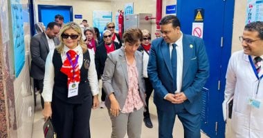 افتتاح قسم جديد للعلاج الطبيعي بمركز صحة الطفل في كوم أمبو بأسوان