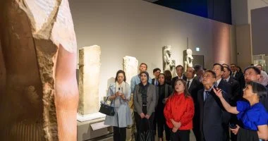 افتتاح معرض مصر القديمة تكشف عن نفسها: كنوز من المتاحف المصرية بالصين