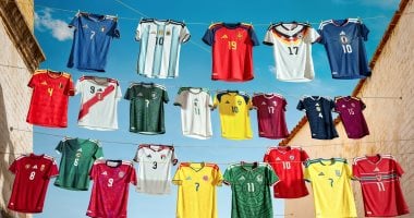 شاهد قمصان جديدة لـ22 منتخبا استعدادا لبطولة كأس العالم 2026