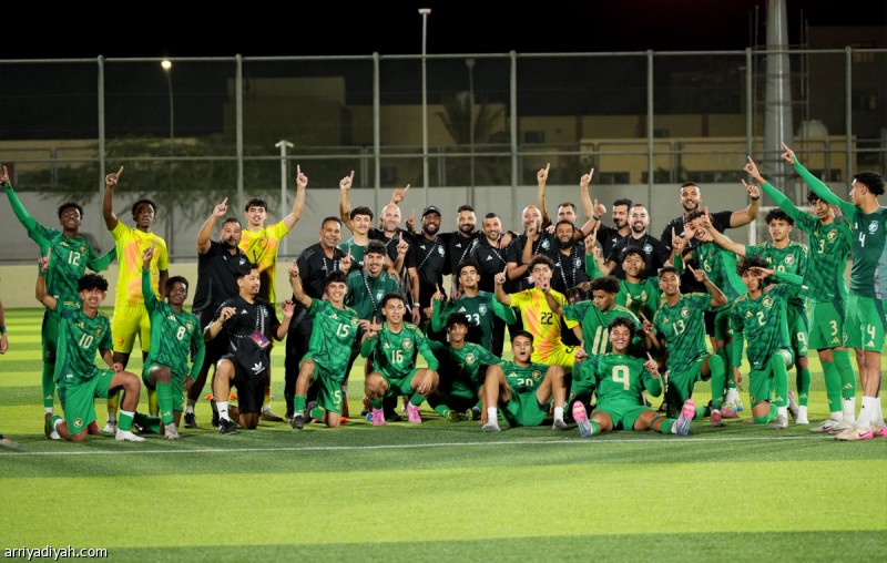 الأخضر يلاقي لبنان في نهائي كأس غرب آسيا تحت 17 عامًا