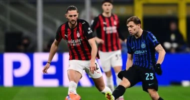 التعادل السلبى يحسم الشوط الأول بين الإنتر ضد ميلان فى الدورى الإيطالى