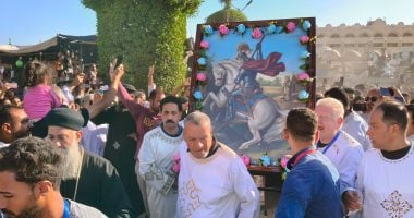 الختام البهيج لاحتفالات المولد في دير مارجرجس بالأقصر يبعث الفرحة