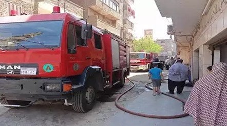 دون إصابات.. السيطرة على حريق هائل داخل شقة سكنية في الخصوص