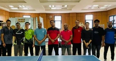 الطب والتربية يحققان لقب بطولة تنس الطاولة بجامعة سوهاج.