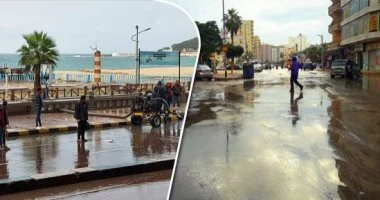 الطقس في الإسكندرية بارد ليلاً مع شبورة صباحية على الطرق