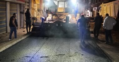 الغربية تستمر في تطوير شوارع المحلة الكبرى مركز الصناعة المصرية