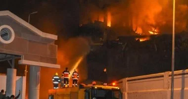 القبض على مقاول المصنع المنهار بالمحلة وتوقيف شريك له.