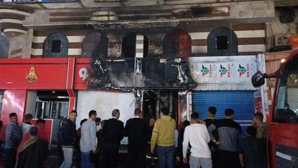 ماس كهربائي.. السيطرة على حريق محل في المنوفية