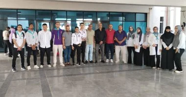 انطلاق المهرجان الكشفي الثالث عشر للجوالين والمرشدات بجامعة دمنهور