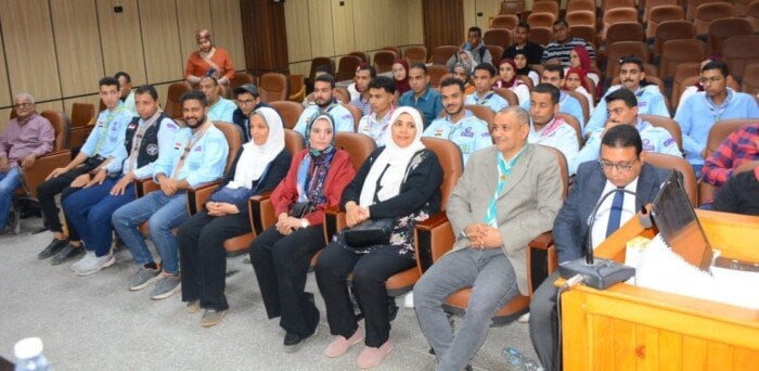 جامعة أسيوط تشهد انطلاق فعاليات الدورة التخصصية لرواد الرهوط لمرحلة الجوالة في مجال الثقافة الجوية