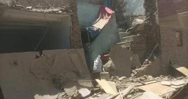 انهيار منزل في نجع حمادي قنا دون وقوع إصابات