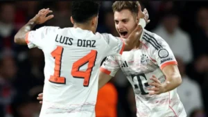 بايرن ميونخ يسيطر على باريس سان جيرمان بالشوط الأول بهدفين رائعين