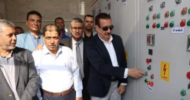 بدء تشغيل محطتي رفع ومعالجة الصرف الصحي بقورص وشطانوف بتكلفة 275 مليون جنيه