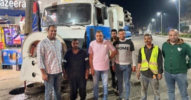 بدء تطهير شبكات الصرف الصحي في جزيرة العوامية بالأقصر