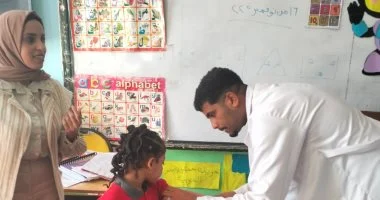 بدء حملة تطعيم للأطفال ضد الحصبة بأسوان حتى عمر 12 سنة ننشر الصور