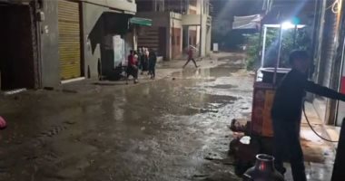 بسبب هطول أمطار غزيرة، أُعلنت حالة الطوارئ بكفر الشيخ ومطوبس