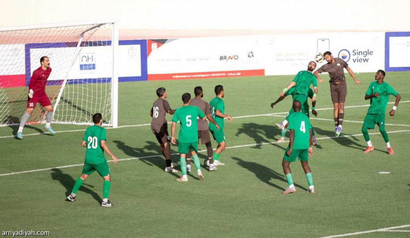 تأهل الأمن البيئي وحرس الحدود لنصف نهائي البطولة الداخلية لكرة القدم