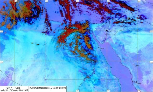 حالة الطقس اليوم.. تحذيرات من الأرصاد وسقوط أمطار على هذه المناطق
