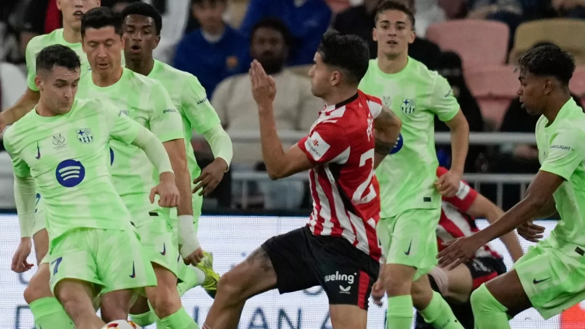 تشكيلة برشلونة المرتقبة في مواجهة أتلتيك بيلباو بالدوري الإسباني