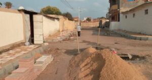 تطوير الممر المؤدي لمسار العائلة المقدسة في سخا