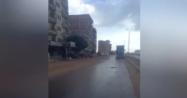 تعطل الملاحة بكفر الشيخ مع هطول الأمطار وإعلان الطوارئ في فيديو جديد