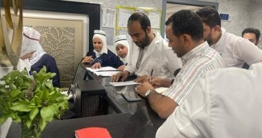 تفقد مستشفى الكرنك الدولي لمتابعة التشغيل التجريبي للطوارئ