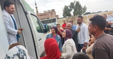 تم فحص 845 شخصاً خلال القافلة الطبية بقرية المحسمة بالإسماعيلية
