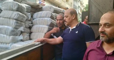 تمكنت تموين الإسكندرية من إحباط تهريب 1.5 طن سكر للسوق السوداء.