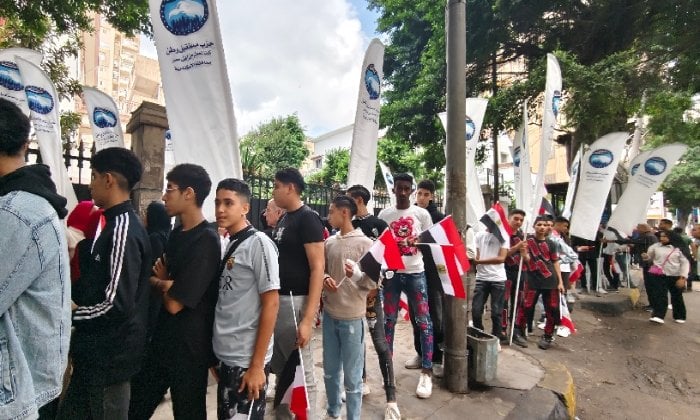 توافد الناخبين على لجان انتخابات مجلس النواب بالإسكندرية