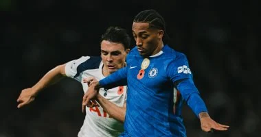 توتنهام ضد تشيلسي.. البلوز يحسم الشوط الأول بهدف بيدرو "فيديو"