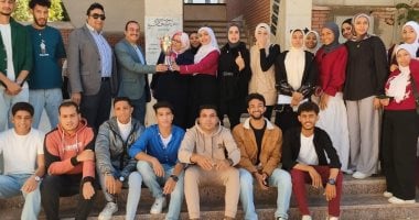 توجت تربية الوادي الجديد بكأس ملتقى الصداقة الأول للأنشطة الطلابية