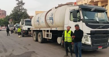 توزيع معدات لمياه الشرب والصرف في القليوبية استعدادًا للأمطار.