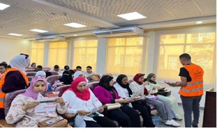 الخدمة الاجتماعية بجامعة حلوان تنظم ندوة توعوية لـ«تعريف الطلاب طرق التعامل مع الأزمات والكوارث»