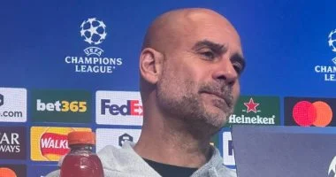 جوارديولا: هالاند لاعب من طراز عالمي.. وهذا سر إراحته للاعبي السيتي 