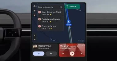ذكاء اصطناعى بعربيتك.. جوجل تطرح مساعدها الرقمى Gemini لمستخدمى Android Auto