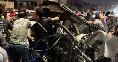 حادث مروري يودي بحياة اثنين ويصيب ثلاثة على الطريق الساحلي بالإسكندرية