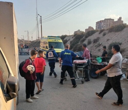 قطار يدهس شخصين مجهولَي الهوية في ملوي بالمنيا